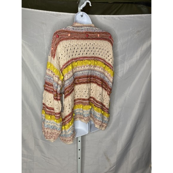 IZABEL POMMED CARDIGAN by Anthropologie Sz L NWT - Picture 5 of 6